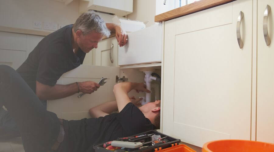 Professional burst pipe repair services in Wilber, NE